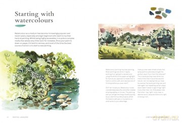 Painting Landscapes: Connect to calm through the beauty of watercolour - Inga Buividavice [KSIĄŻKA]