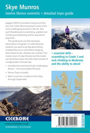 Skye Munros: The walker's guide to bagging the Cuillin summits (Cicerone Guides) - Adrian Trendall [KSIĄŻKA]