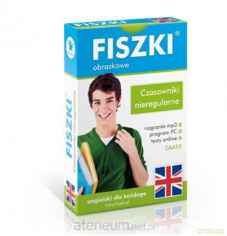 Angielski. Fiszki obrazkowe - Czasowniki nieregul. [KSIĄŻKA]