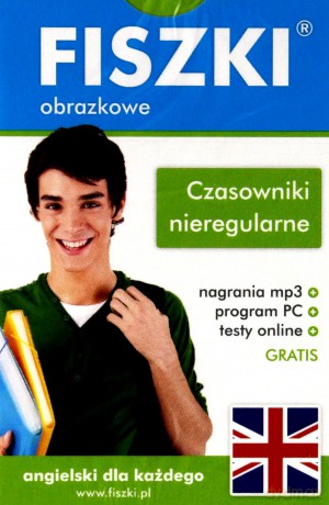 Angielski. Fiszki obrazkowe - Czasowniki nieregul. [KSIĄŻKA]