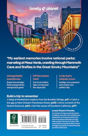 Lonely Planet USA (Travel Guide) - Regis St Louis [KSIĄŻKA]