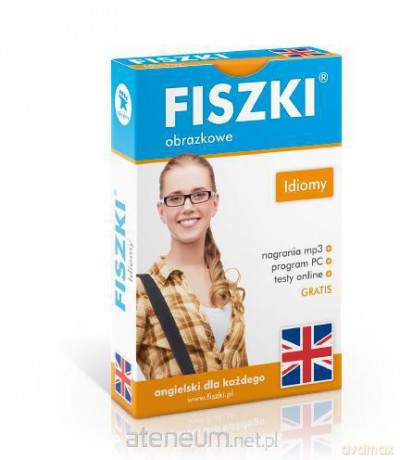 Angielski. Fiszki obrazkowe - Idiomy [KSIĄŻKA]