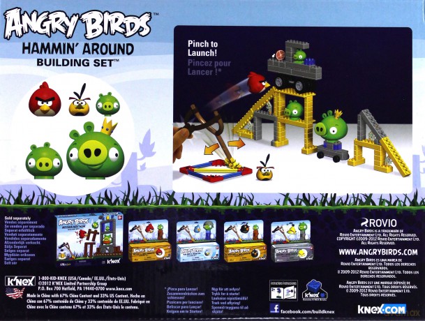 Angry Birds K'nex Building Set - Hammin' Around [GRA]