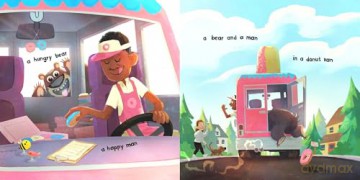 A Bear, a Man, and a Donut Van - Brandon James Scott [KSIĄŻKA]