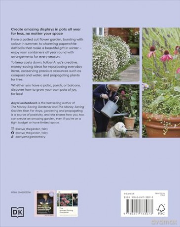 The Money-Saving Gardener Containers: THE INSTANT SUNDAY TIMES BESTSELLER - Anya Lautenbach [KSIĄŻKA]
