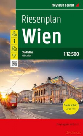 Vienna City Atlas Map - 1:12,500 scale [KSIĄŻKA]