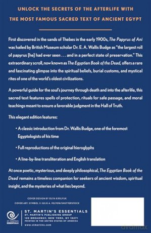 The Egyptian Book of the Dead: The Classic Edition - E. A. Wallis Budge [KSIĄŻKA]