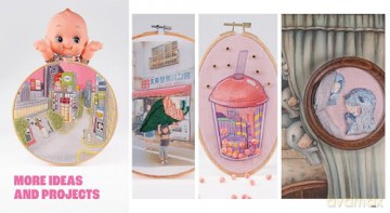 Stitch Tokyo - Yumi Hoops [KSIĄŻKA]