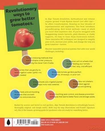 Ripe Tomato Revolution: Planting and Growing Every Type of Tomato: Beefsteaks, Cherries, Plums, Dwarfs, and Heirlooms - Frank Hyman [KSIĄŻKA]