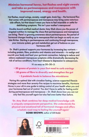 Hormone Havoc: A Science-Backed Protocol for Perimenopause and Menopause: Sleep Better. Think Better. Feel Better. - Dr Amy Shah [KSIĄŻKA]