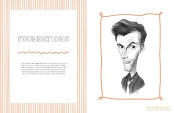 Caricature Drawing Made Easy: A Step-by-Step Guide to Creating Cartoons, Characters, and Fan Art - Melissa Lee [KOMIKS]