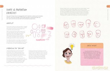 Caricature Drawing Made Easy: A Step-by-Step Guide to Creating Cartoons, Characters, and Fan Art - Melissa Lee [KOMIKS]