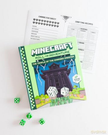 Minecraft: Roll for Adventure: The Temple of the Charged Creeper - Marty Forbeck [KSIĄŻKA]