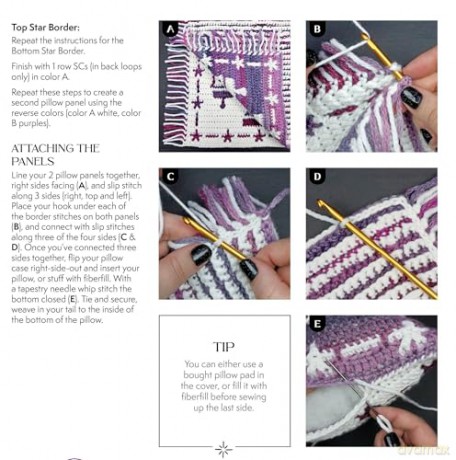 Zodiac Mosaic Crochet: A celestial guide to overlay colorwork - Alexis Sixel [KSIĄŻKA]