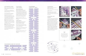 Zodiac Mosaic Crochet: A celestial guide to overlay colorwork - Alexis Sixel [KSIĄŻKA]