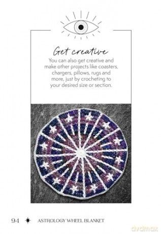 Zodiac Mosaic Crochet: A celestial guide to overlay colorwork - Alexis Sixel [KSIĄŻKA]
