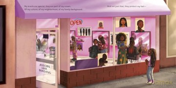 A Black Girl and Her Braids - Jaylene Clark Owens [KSIĄŻKA]