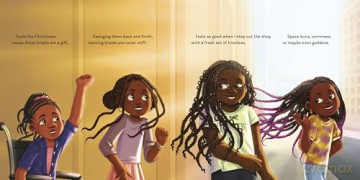 A Black Girl and Her Braids - Jaylene Clark Owens [KSIĄŻKA]