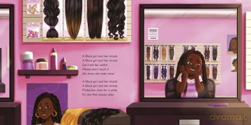 A Black Girl and Her Braids - Jaylene Clark Owens [KSIĄŻKA]
