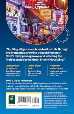 Lonely Planet American South (Travel Guide) - Regis St Louis [KSIĄŻKA]