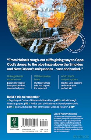 Lonely Planet Eastern USA (Travel Guide) - John Garry [KSIĄŻKA]
