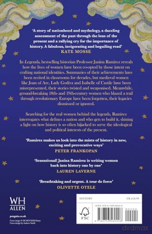 Legenda: The Real Women Behind the Myths That Shaped Europe, from the Sunday Times bestselling author of FEMINA - Janina Ramirez [KSIĄŻKA]