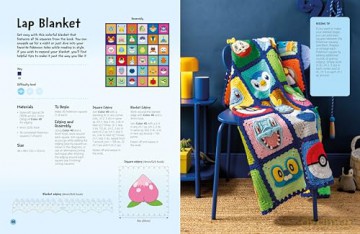 Pokémon Crochet Squares: Bring Pikachu and friends to life with over 30 cute Pokémon granny squares (Pokémon Crafts) - Ira Rott [KSIĄŻKA]