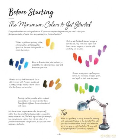 A Beginner's Year of Watercolor (Dover Art Instruction) - Lou Ripoll [KSIĄŻKA]