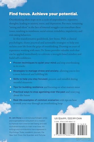Quiet Your Mind: A Men's Guide: Practical Techniques to Stop Overthinking and Take Charge of Your Life - Jett Stone [KSIĄŻKA]