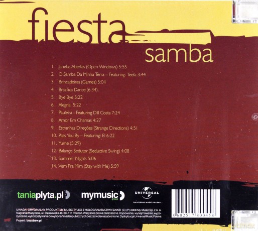 Fiesta Samba [CD]