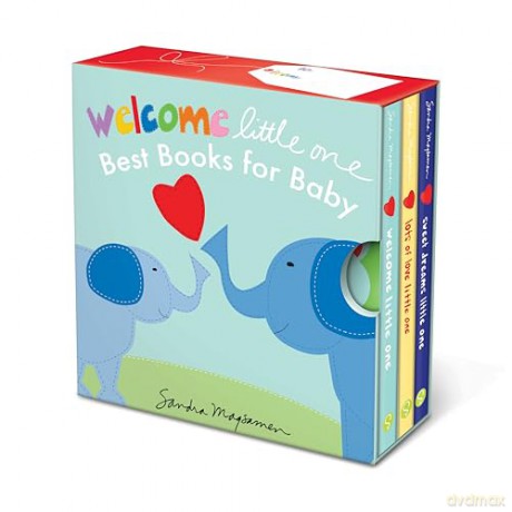 Welcome Little One Box Set: Best Books for Baby (Welcome Little One Baby Gift Collection) - Sandra Magsamen [KSIĄŻKA]