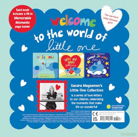 Welcome Little One Box Set: Best Books for Baby (Welcome Little One Baby Gift Collection) - Sandra Magsamen [KSIĄŻKA]