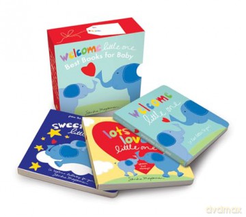 Welcome Little One Box Set: Best Books for Baby (Welcome Little One Baby Gift Collection) - Sandra Magsamen [KSIĄŻKA]