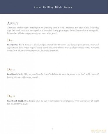 Jesus Calling 52-Week Bible Study: Experience the Presence of God (Jesus Calling Bible Studies) - Sarah Young [KSIĄŻKA]