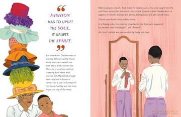 André: André Leon Talley-A Fabulously Fashionable Fairy Tale - Carole Boston Weatherford [KSIĄŻKA]
