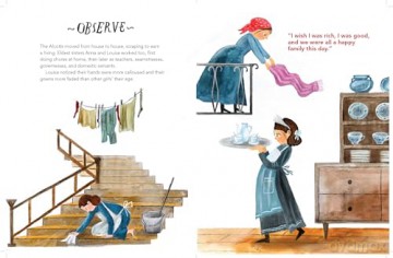 Louisa Learns to Write: Louisa May Alcott Creates Little Women - Kate Hannigan [KSIĄŻKA]