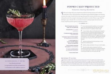 Mystical Mocktails: 60 Nonalcoholic Mindful Recipes, Rituals, and Affirmations - Julia Halina Hadas [KSIĄŻKA]