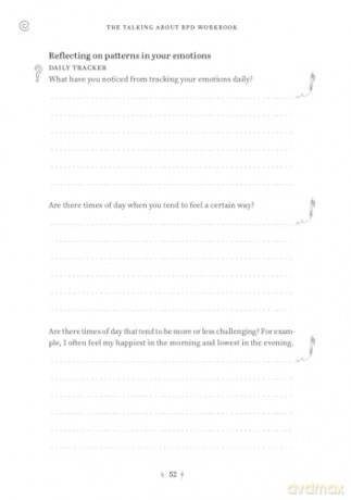 The Talking About BPD Workbook: Reflections and Creative Prompts for Exploring Your Life with a Diagnosis of Borderline Personality Disorder - Rosie Cappuccino [KSIĄŻKA]