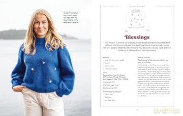 Embroidered Knits: Over 25 motifs to personalize and embellish your own knitwear - Diana Loug [KSIĄŻKA]