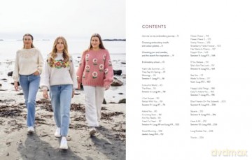 Embroidered Knits: Over 25 motifs to personalize and embellish your own knitwear - Diana Loug [KSIĄŻKA]