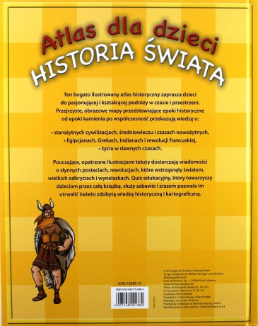 Atlas dla dzieci. Historia świata [KSIĄŻKA]