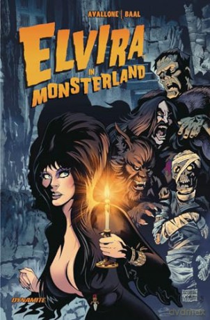 Elvira in Monsterland - David Avallone [KSIĄŻKA]