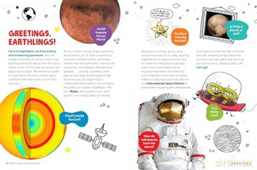 Why, How, and Wow! Space: 100+ Stellar Answers to Kids' Top Space Questions - Stephanie Warren Dimmer [KSIĄŻKA]