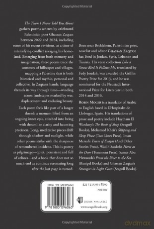 The Town I Never Told You About: Poems, 2022-2024 (The Arab List) - Ghassan Zaqtan [KSIĄŻKA]