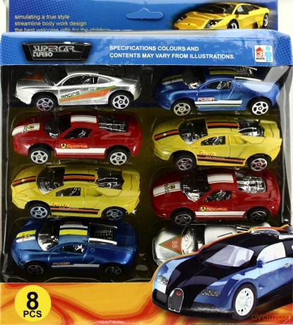 Auto wyścigowe 8 sztuk