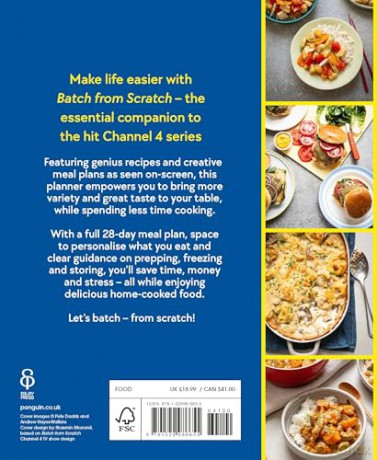 Batch From Scratch: Save money and time with this as seen on screen 28-day meal plan - Suzanne Mulholland [KSIĄŻKA]