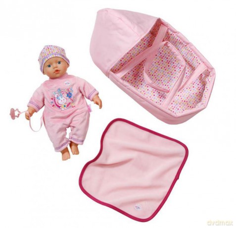 Baby born - Lalka my little super soft + torba