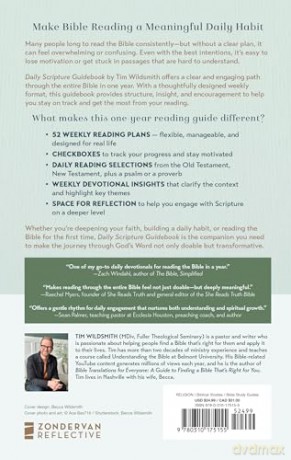 Daily Scripture Guidebook: A 52-Week Journey Through the Bible - Tim Wildsmith [KSIĄŻKA]