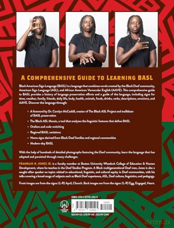 Learn Black American Sign Language: A History and Complete Beginner's Guide with Over 200 Words and Phrases - Franklin R. Jones Jr. [KSIĄŻKA]