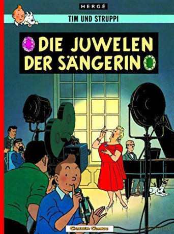 Tim 20/ Die Juwelen der Sängerin (alemán) - Hergé [KSIĄŻKA]
